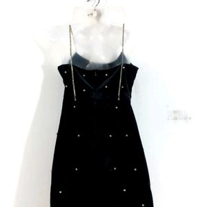 Beautiful Flair Stone Studded Dress