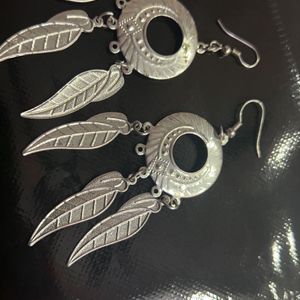 Light Weight Silver Earrings