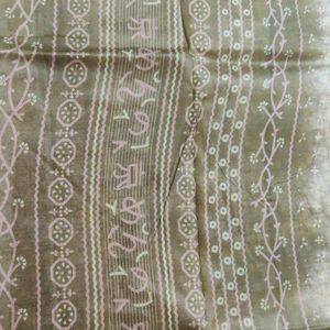 Printed Cotton Saree