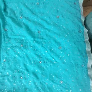 Light Blue Saree