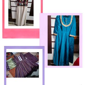 Combo Pack 3  Tranding Wedding Party Outfit Kurti