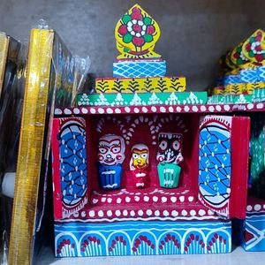 Wooden Sree Jagannath Beautiful Status