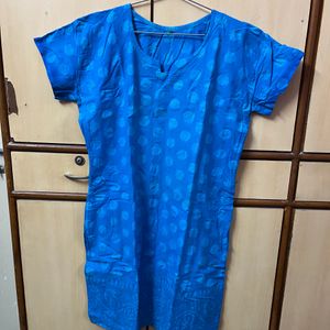 Everyday Wear Blue Kurti