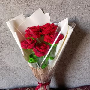 Crochet 🧶 Rose Bouquet 💗🌹✨