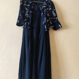 Navy Blue Dress