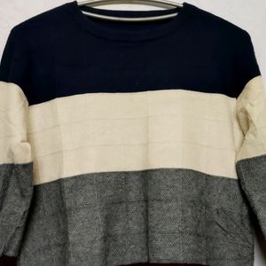 Colour Block Pullover For Men