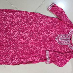 Pink Kurti