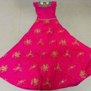 diwali special full gher anarkali dress