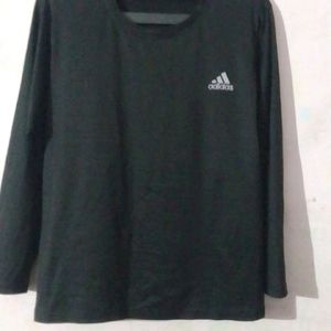 Black Colour Sports T-shirt