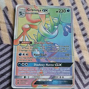 Pokemon Card Rainbow Greninja.