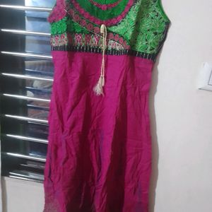 Cotton And Georgette Kurti  Combo 3