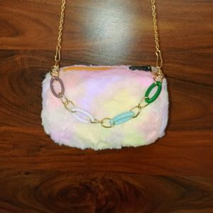 Fur Sling Bag