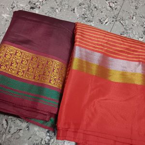 Combo Of Silk Sarees