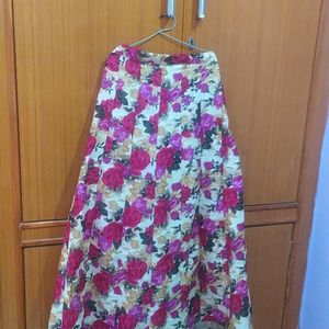 Ethnic Floral Skirt