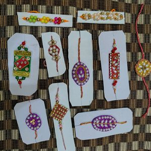 🔥handmade rakhi😍😍🔥10 Raakhi 💯 rakshabandhan