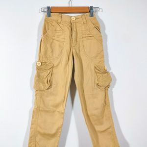 Cream Cargo Pants (Boy's)