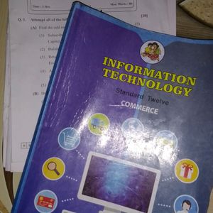 Information Technology Textbook+2024 12 Com QPaper