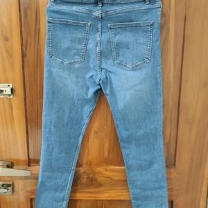 Zara Blue High Rise Denim (Women)