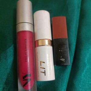 Combo Of 5 Lipsticks