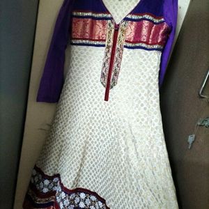 Beautiful Anarkali..Long N Flared..New Just Worn 1