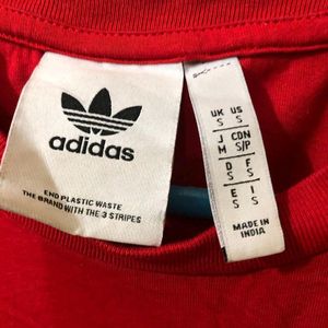 Adidas Red Tshirt