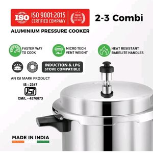 Combo Pack Alluminium Pressure Cooker 🌿