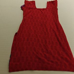 Red Kurti