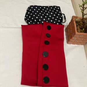 Brand New Red Hot Skirt