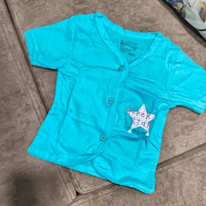 New Born Baby Kids  Button Tops