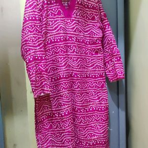 Bandhej Kurti