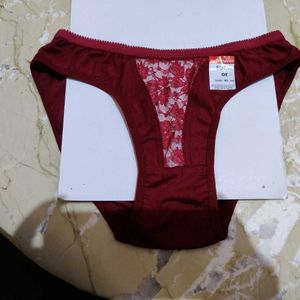 New Maroon Panty