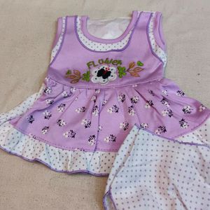 New Born Baby Frock For Pure Cotton