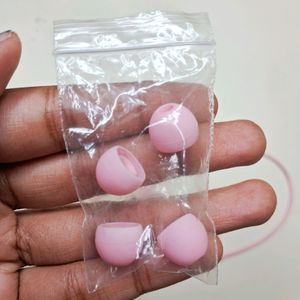 boAt BassHeads 100 M Taffy Pink Earphones