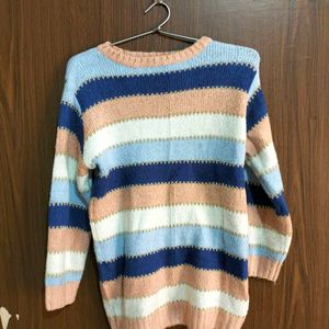 Cute Korean Multi Colour Sweater