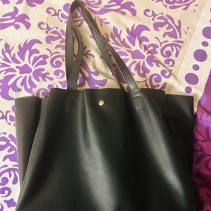 Black handbag