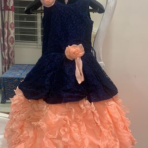 Ruffle Frock For Girls