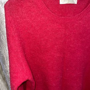 Fuchsia Fall Sweater