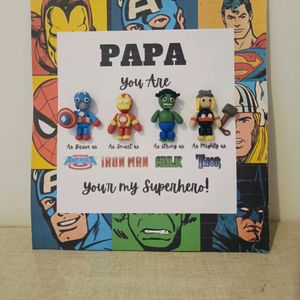 Avengers Theme Father Gift