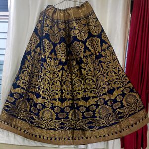 Royal Blue Heavy Lehenga Choli Set