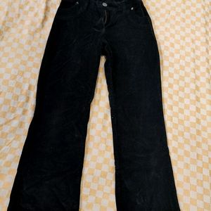 Blacke Velvet Pant