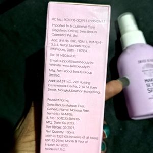 Makeup Setting Spray