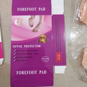 Anti Crack Half Heel Silicone Socks and Toe