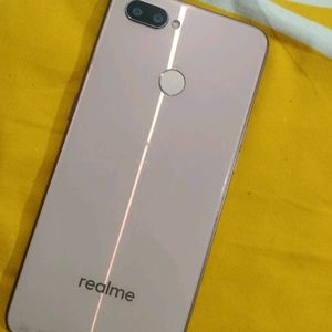 Beige Colour Realme U1 Android Phone