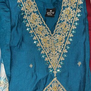 2 Heavy Kurta Sets With Dupatta