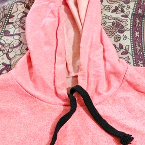 Winter Collection Pink Hoodie