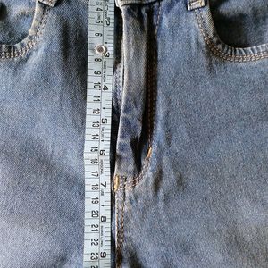 For Short Girls Blue Women Bootcut Jeans