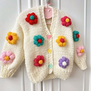 Handmade daisy cardigan