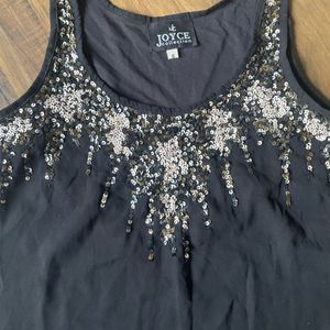 Sequinned Party Wear Top