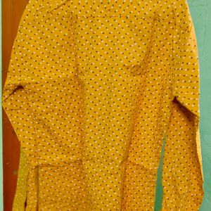 Good Condition Yellow Full Shirt