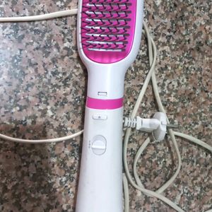 Hair Appliances Philips HP8658 Essential Care Air Straightener White Pink Freeup